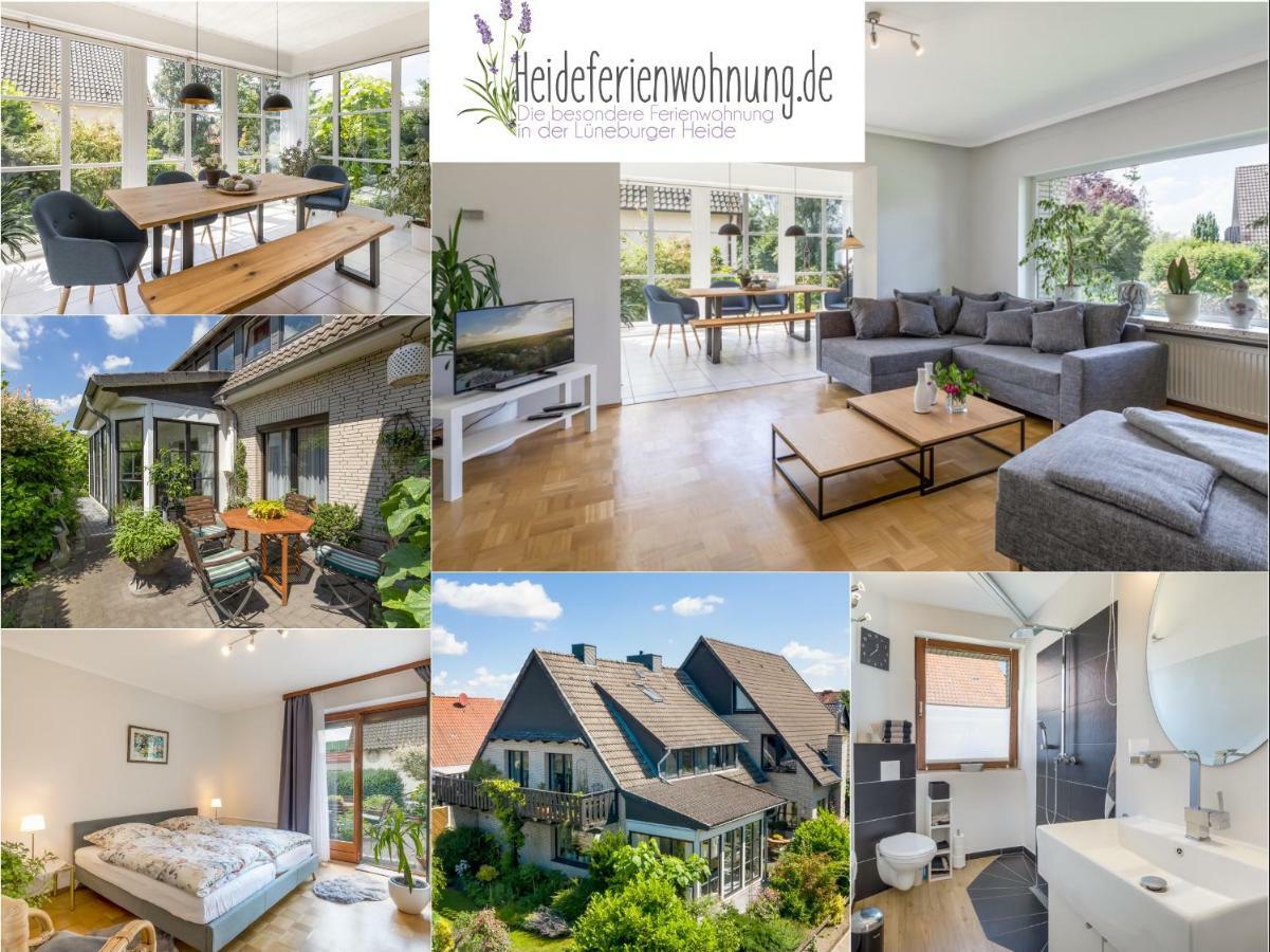 Heideferienwohnung Walsrode Buitenkant foto