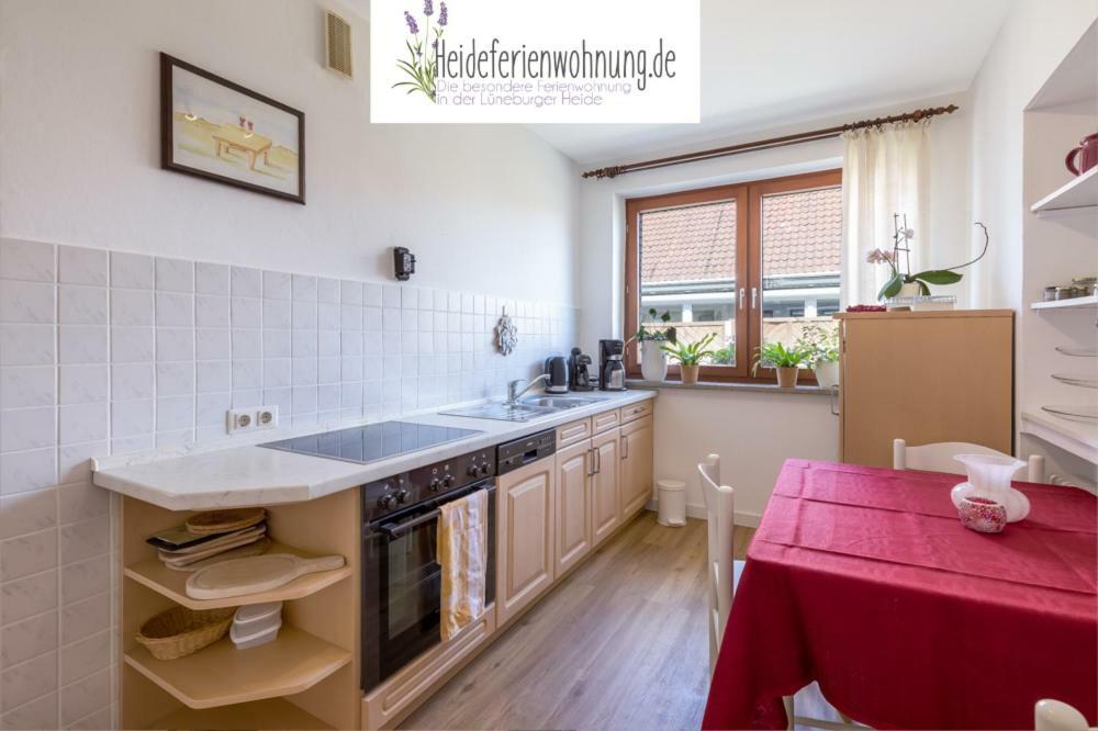 Heideferienwohnung Walsrode Buitenkant foto