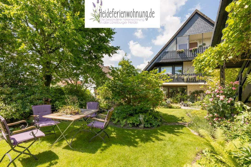 Heideferienwohnung Walsrode Buitenkant foto