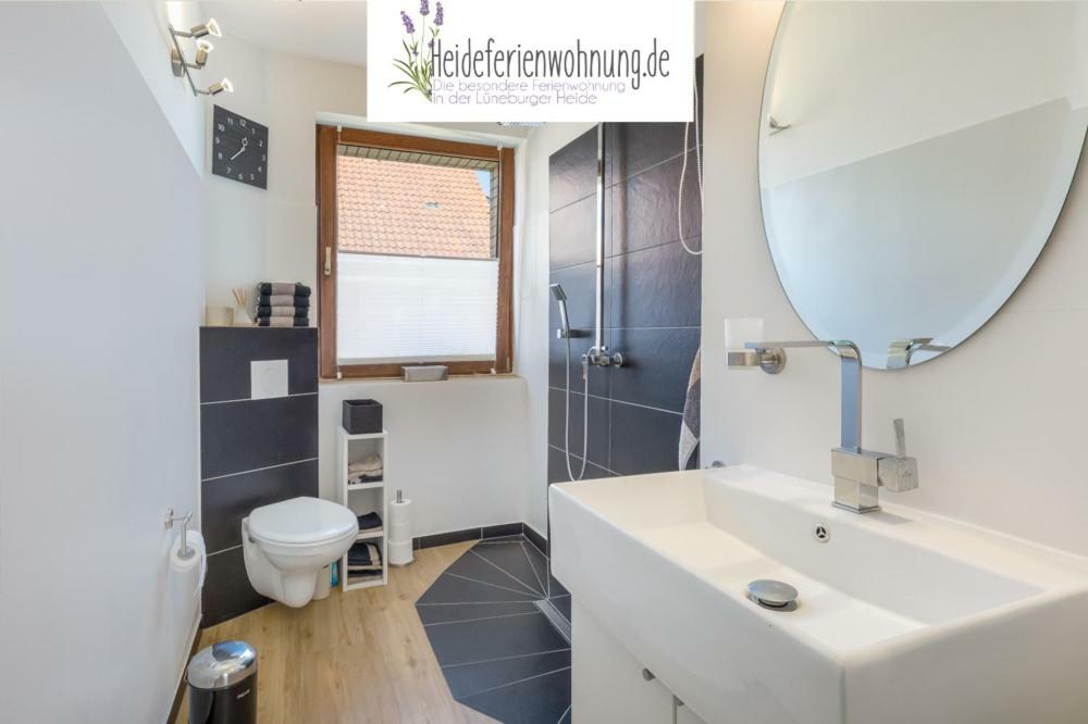 Heideferienwohnung Walsrode Buitenkant foto